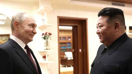 "Que en el camino del pueblo ruso solo haya gloria": Kim Jong-un felicita a Putin con motivo del Día de la Victoria