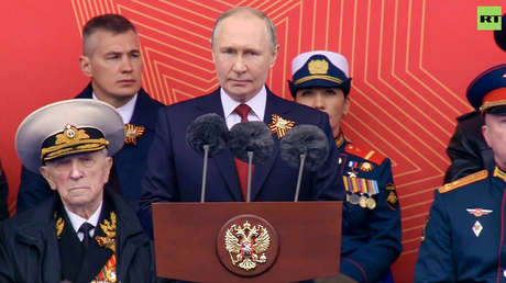 Putin: "La victoria siempre ha estado y siempre estará de nuestro lado"