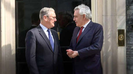 Starmer nombra a Gordon Brown como enviado para finanzas globales
