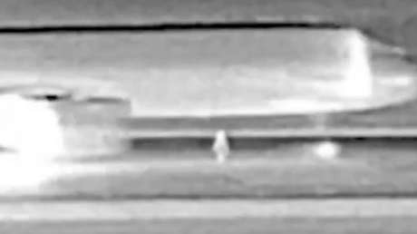 IMÁGENES INÉDITAS del atropello de una persona por un avión en EE.UU. (VIDEO)