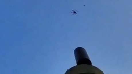 VIDEO: Dron ucraniano Vampir recibe su 'bala de plata' de tropas rusas
