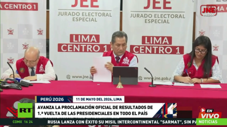 Avanza la proclamación oficial de resultados de la primera vuelta de las presidenciales en Perú