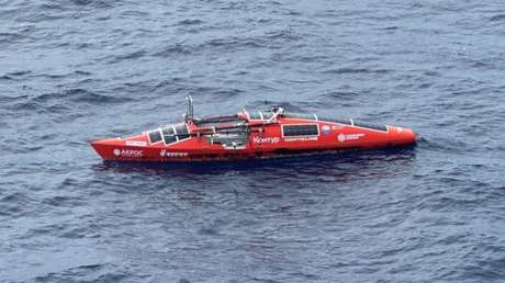 Célebre viajero ruso encuentra su barco que tenía que abandonar hace un año en el océano