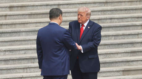 VIDEO: Primer apretón de manos de Trump y Xi Jinping