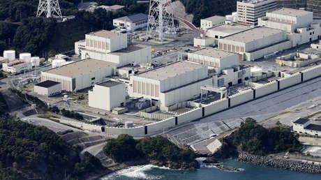 Detectan fuga de vapor radioactivo en una central nuclear en Japón