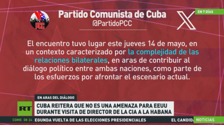 Cuba reitera que no es una amenaza para EE.UU. durante la visita del director de la CIA a La Habana