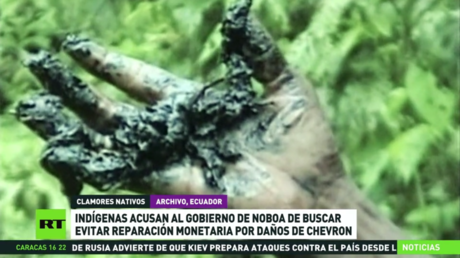Líderes indígenas de Ecuador exigen la reparación de daños socioambientales causados por Chevron