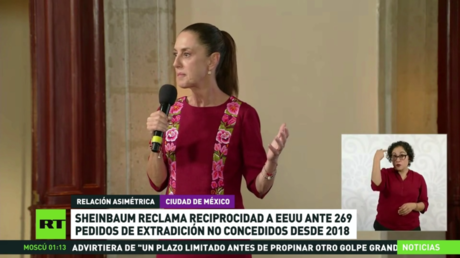 Sheinbaum reclama reciprocidad a EE.UU. ante 269 pedidos de extradición no concedidos desde 2018