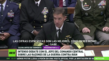 Intenso debate con el jefe del CENTCOM sobre las razones de la guerra contra Irán